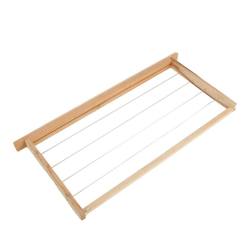 10 Pcs Unwaxed Assembled Wired Wooden Frames Beekeeping Supplies - Buy Online at Bargain Bay Australia