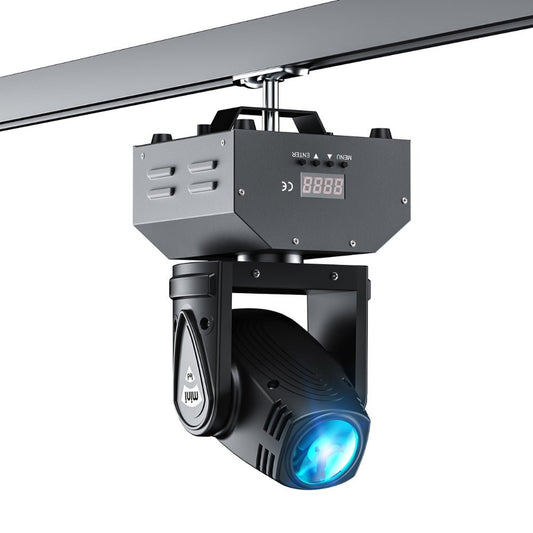 15W Mini LED Moving Head Light DMX512 RGBW Light Beads 4 In 1 Beam Stage Light - Buy Online at Bargain Bay Australia