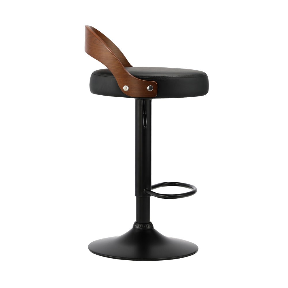 2 pcs Bar Stools Gas Lift Swivel Padded Seat - Buy Online at Bargain Bay Australia