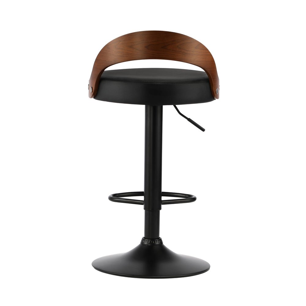 2 pcs Bar Stools Gas Lift Swivel Padded Seat - Buy Online at Bargain Bay Australia