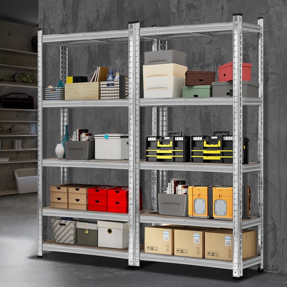 2pcs Warehouse Storage Rack Steel Pallet 1.5m - Buy Online at Bargain Bay Australia