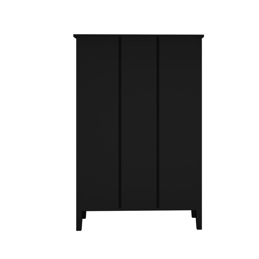 Black 5 Tier Bookshelf Bookcase Display Storage Cabinet - Buy Online at Bargain Bay Australia