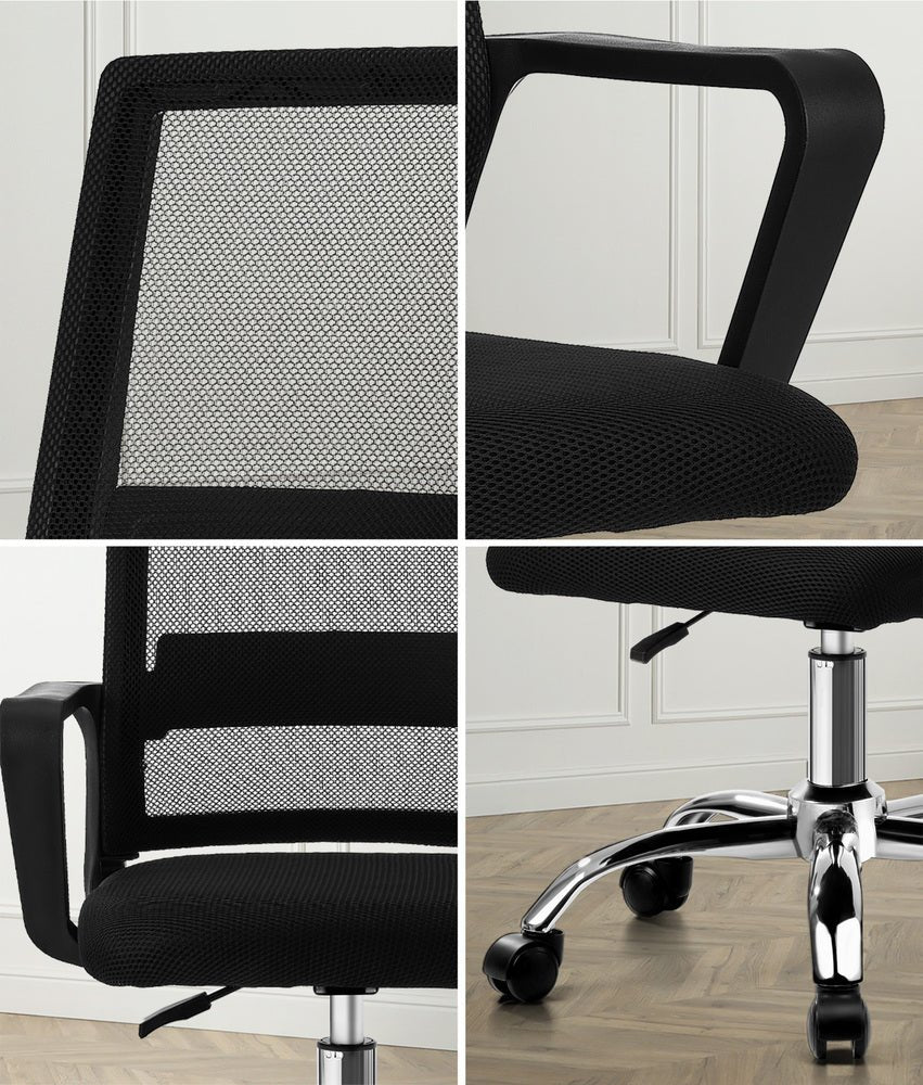 Black Mesh Executive Office Chair Computer Seat - Buy Online at Bargain Bay Australia