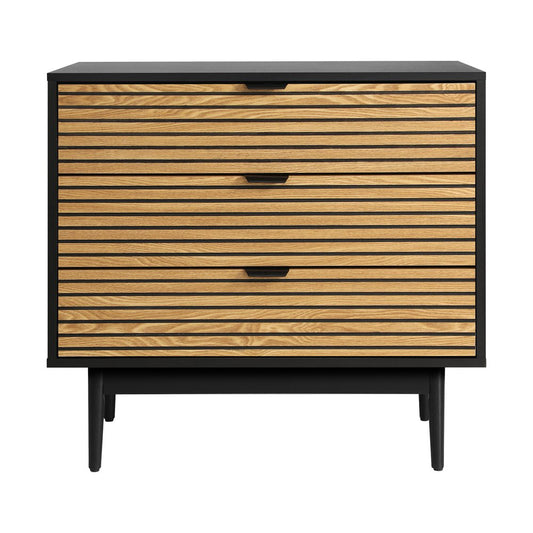 Chest of Drawers 3 - Drawer Dresser Table Lowboy - Buy Online at Bargain Bay Australia