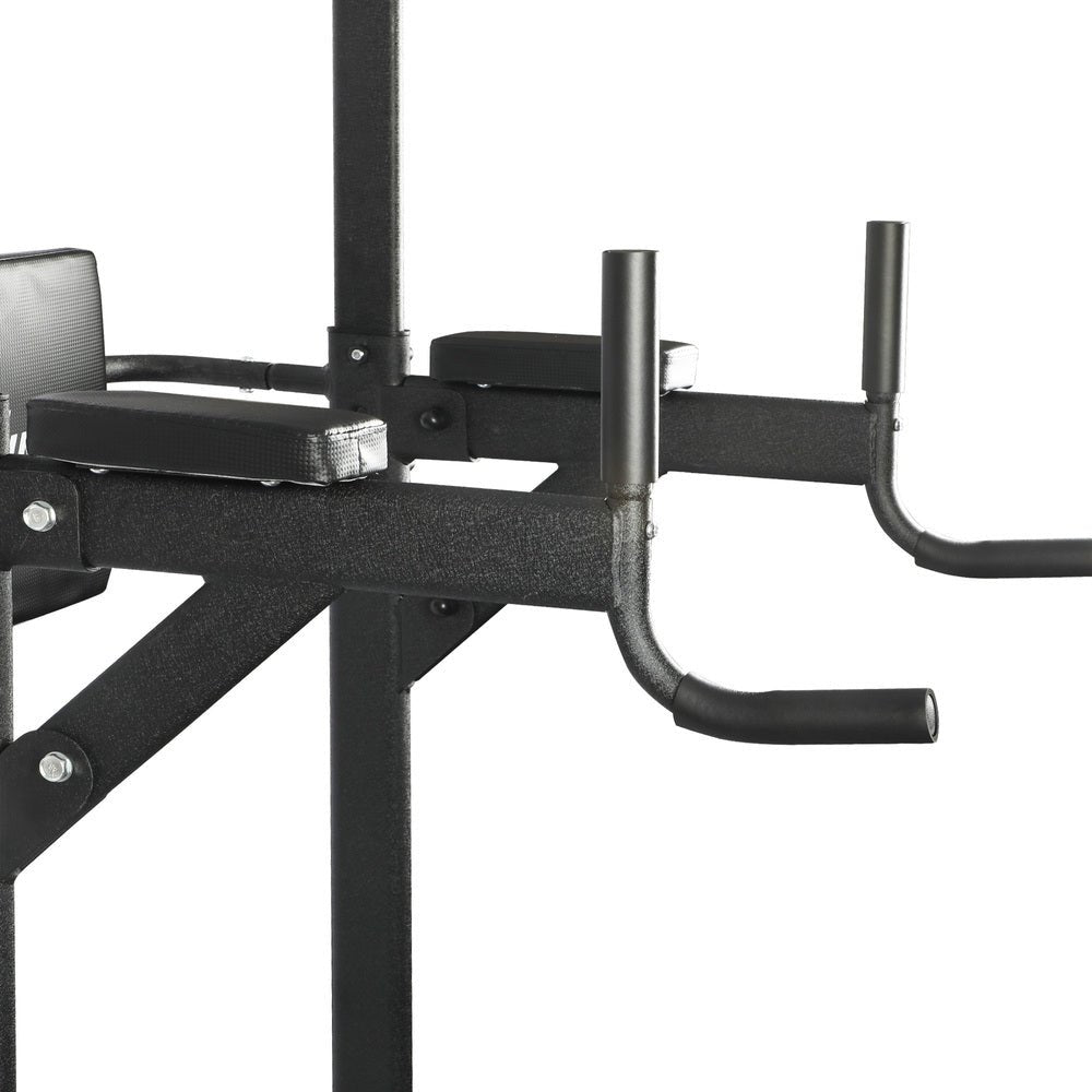 Chin Up Tower with Weight Bench for Push Up Pull Up and Knee Raise - Buy Online at Bargain Bay Australia
