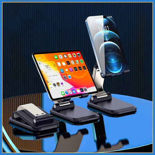 Foldable Metal Phone & Tablet Stand – Adjustable Device Holder - Buy Online at Bargain Bay Australia