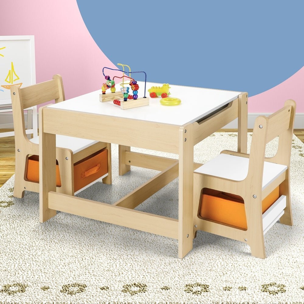 Kids Table and Chairs Set with Toys Storage Box - Buy Online at Bargain Bay Australia