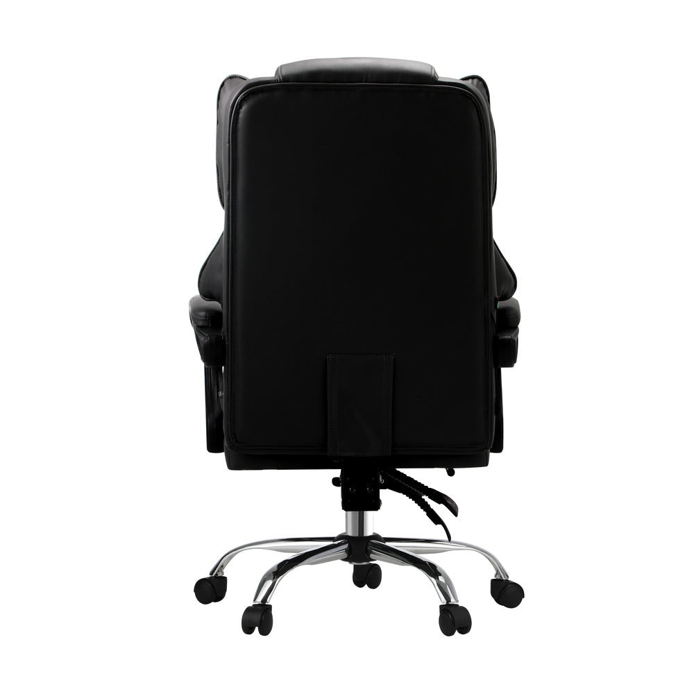 Massage Office Chair PU Leather Black - Buy Online at Bargain Bay Australia