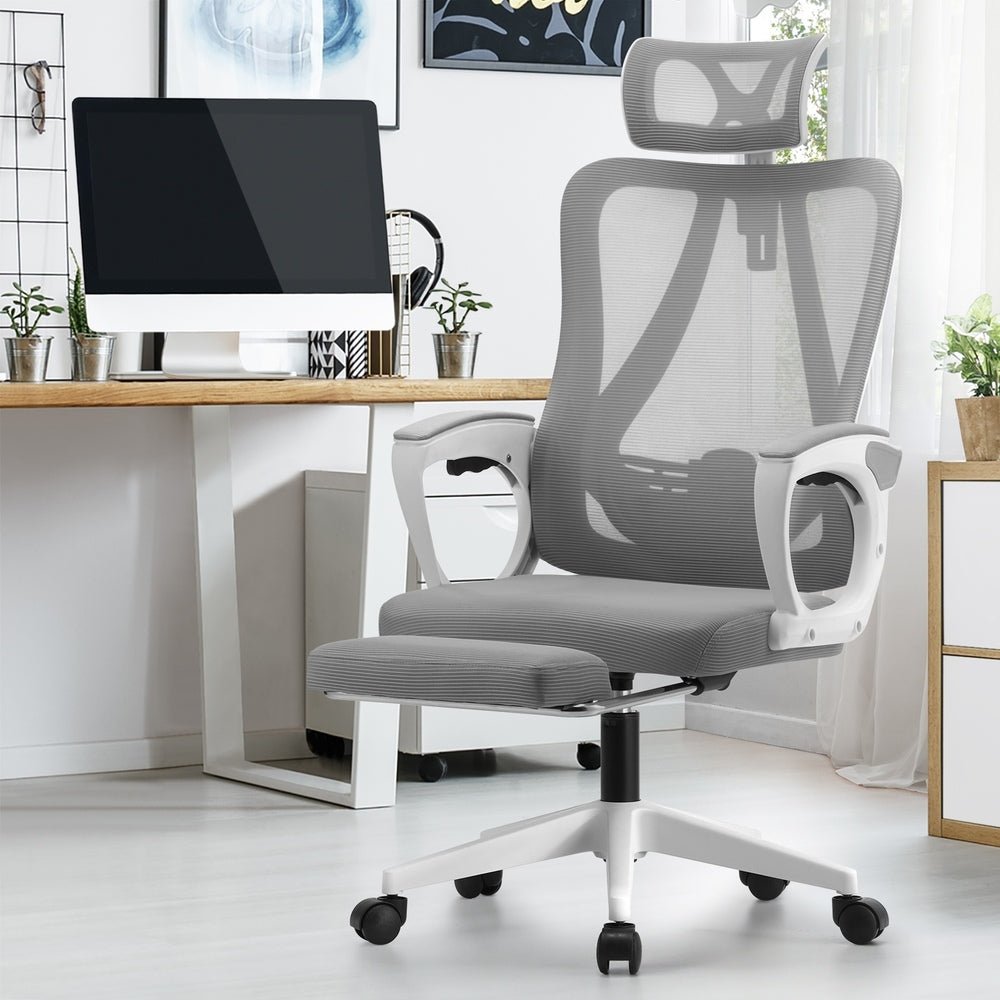 Mesh Office Chair Adjustable Lumbar Support - Buy Online at Bargain Bay Australia