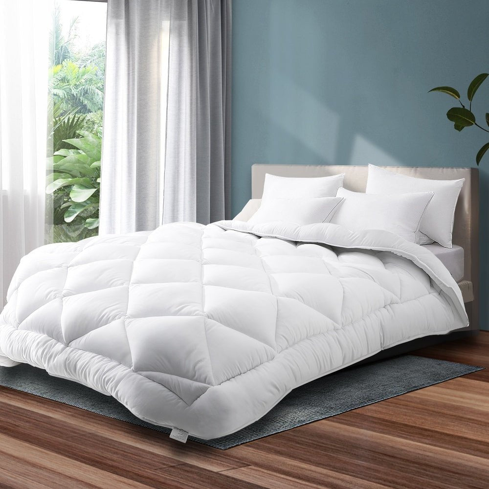 Microfiber Queen Quilt Duvet Insert 400GSM - Buy Online at Bargain Bay Australia