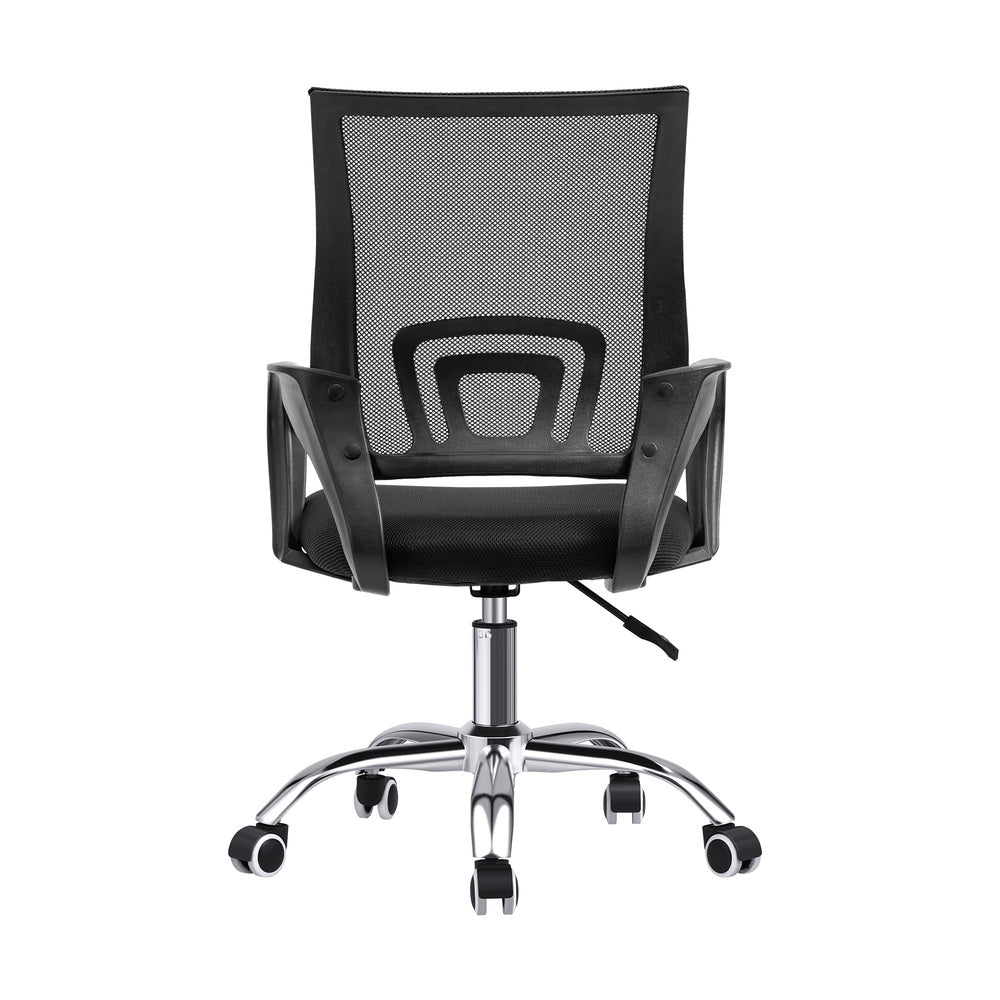 Office Chair Swivel with Armrests and Casters Black - Buy Online at Bargain Bay Australia