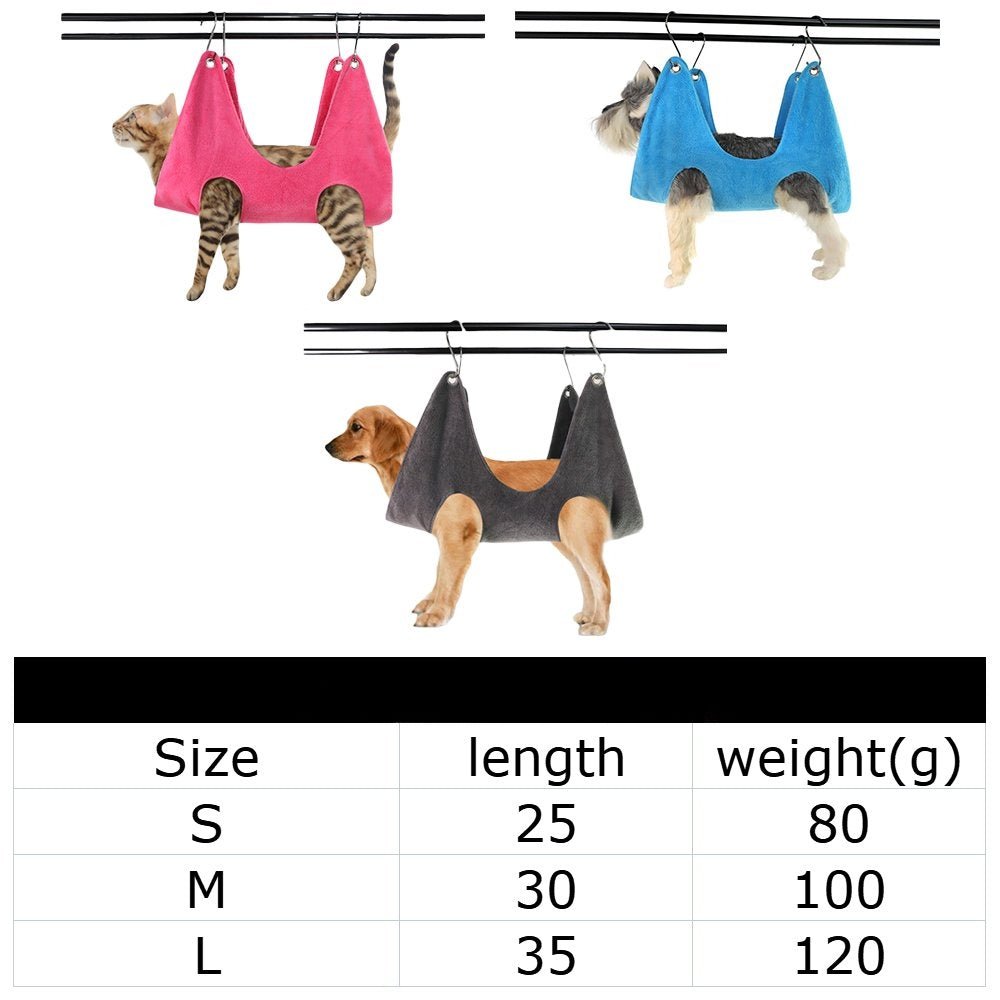 Pet Grooming Bag Hammock Helper Restraint Bags for Bathing Trimming Nail - Buy Online at Bargain Bay Australia