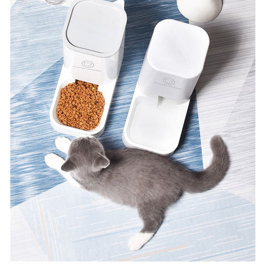 PETSWOL Cat Dog Feeder and Waterer - Self - Dispensing Automatic Pet Feeders - Buy Online at Bargain Bay Australia