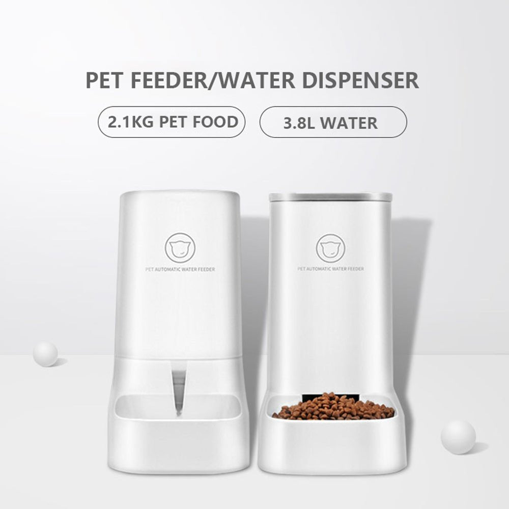 PETSWOL Cat Dog Feeder and Waterer - Self - Dispensing Automatic Pet Feeders - Buy Online at Bargain Bay Australia