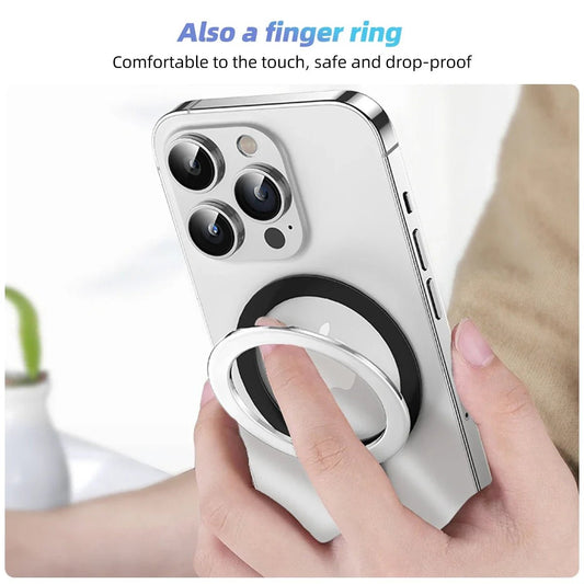 Rotatable Magnetic Phone Ring Holder – MagSafe Compatible - Buy Online at Bargain Bay Australia