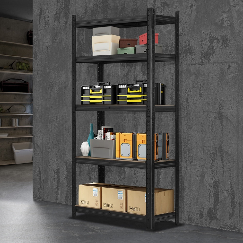 Sharptoo Warehouse Storage Rack Steel Frame 1.5m Black - Buy Online at Bargain Bay Australia