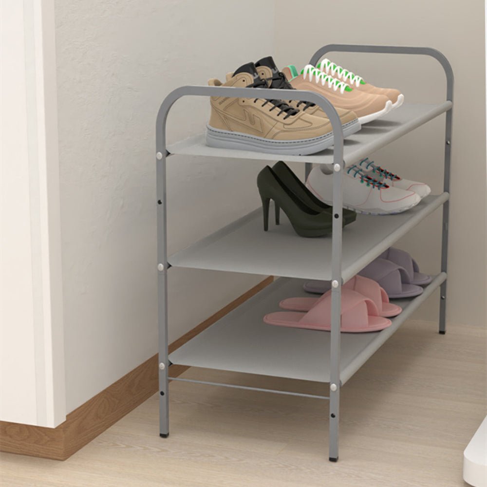 STORFEX 3 - Tier Stackable Shoe Rack - Versatile Shoe Storage Organizer - Buy Online at Bargain Bay Australia