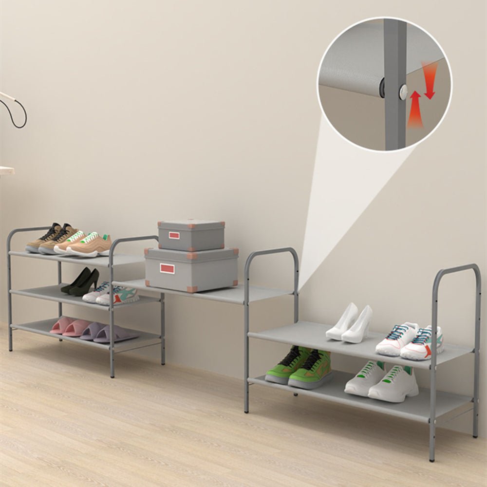 STORFEX 3 - Tier Stackable Shoe Rack - Versatile Shoe Storage Organizer - Buy Online at Bargain Bay Australia