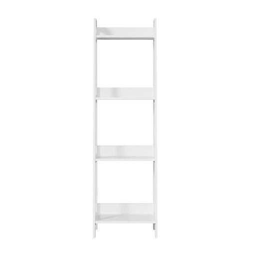 White 4 Tier Corner Ladder Display Shelves - Buy Online at Bargain Bay Australia
