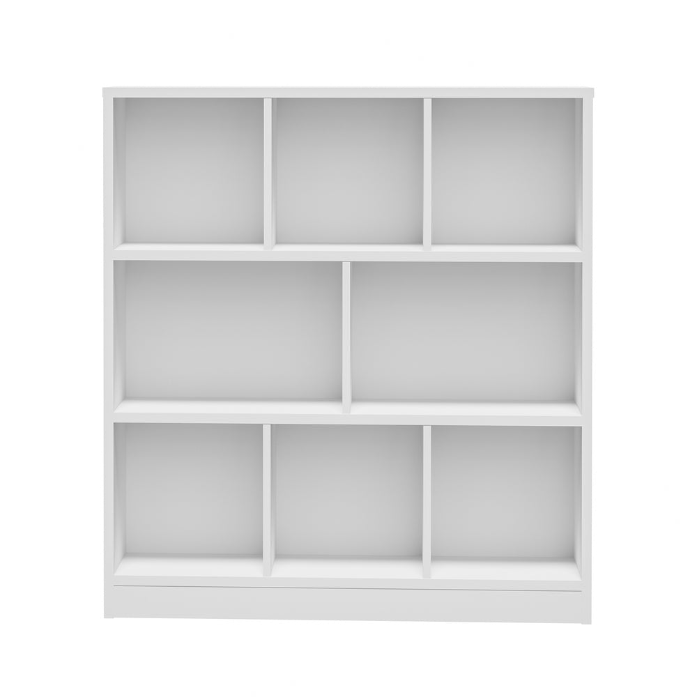 White Bookshelf Display Shelves Storage Organizer Unit - Buy Online at Bargain Bay Australia