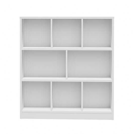 White Bookshelf Display Shelves Storage Organizer Unit - Buy Online at Bargain Bay Australia
