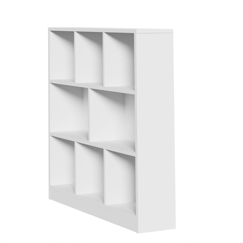 White Bookshelf Display Shelves Storage Organizer Unit - Buy Online at Bargain Bay Australia