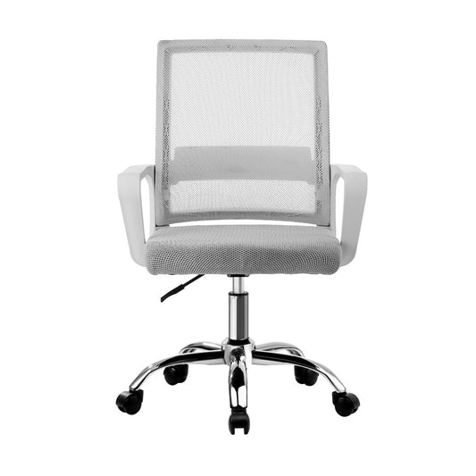 White Mesh Executive Office Chair Computer Seat - Buy Online at Bargain Bay Australia