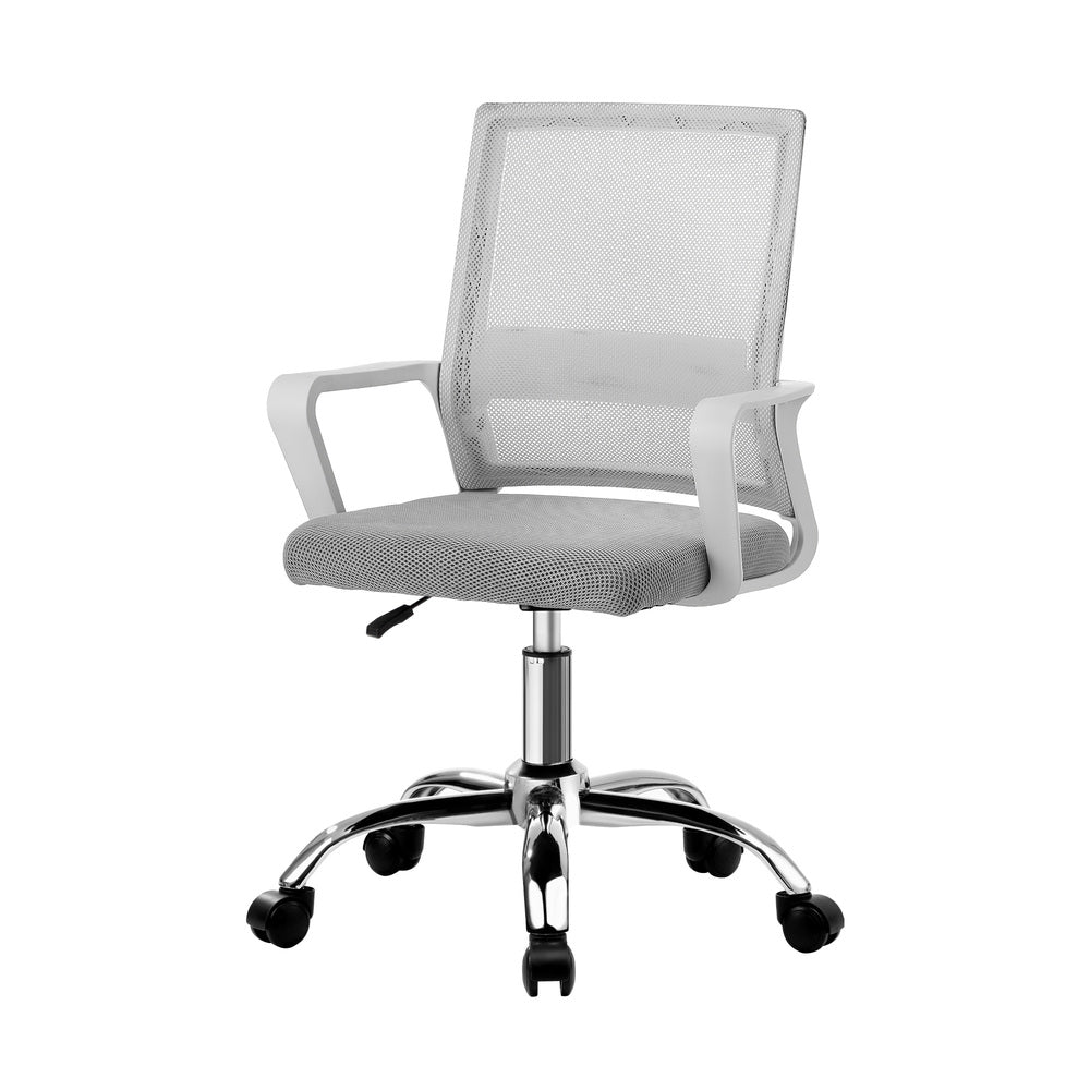 White Mesh Executive Office Chair Computer Seat - Buy Online at Bargain Bay Australia