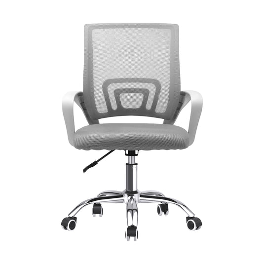 White Mesh Office Chair with Foam Seat - Buy Online at Bargain Bay Australia