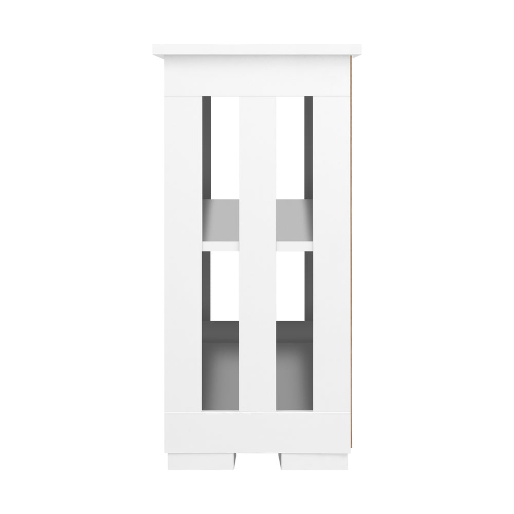 White Sideboard with Sliding Doors - Buy Online at Bargain Bay Australia