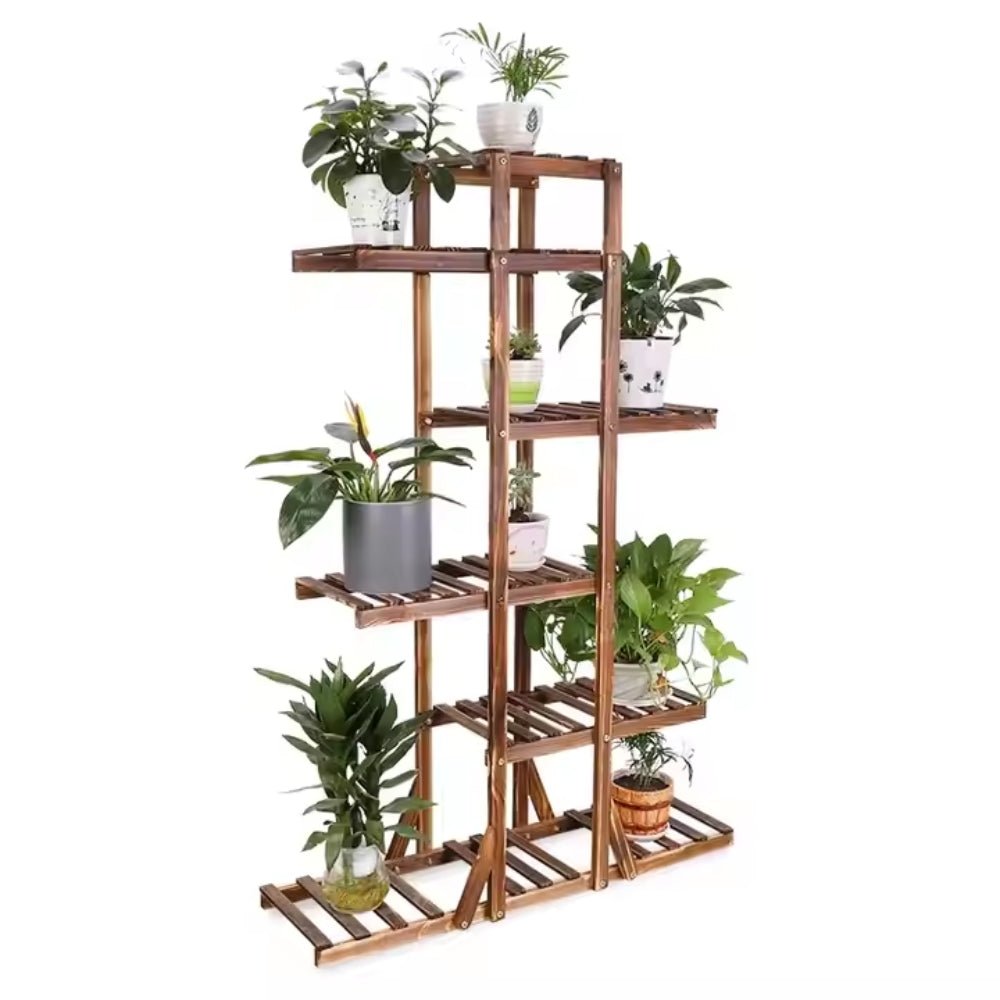 Wood Plant Display Shelf Stand Flower Pot Storage Rack Holder - Buy Online at Bargain Bay Australia