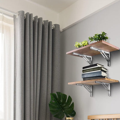 150kg Load Heavy - Duty Stainless - Steel Folding Table Bracket Shelf Bench - Buy Online at Bargain Bay Australia