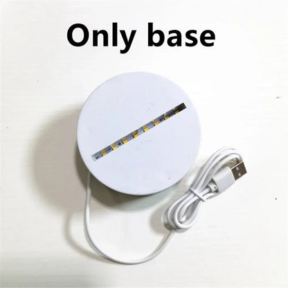 3D Acrylic Neon Love Lamp – USB LED Night Light - Buy Online at Bargain Bay Australia