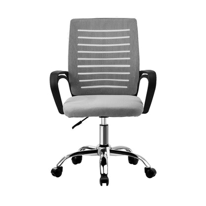 Black and Grey Mesh Office Chair with Breathable Backrest - Buy Online at Bargain Bay Australia