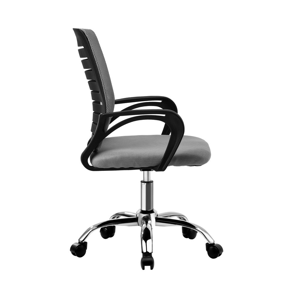 Black and Grey Mesh Office Chair with Breathable Backrest - Buy Online at Bargain Bay Australia