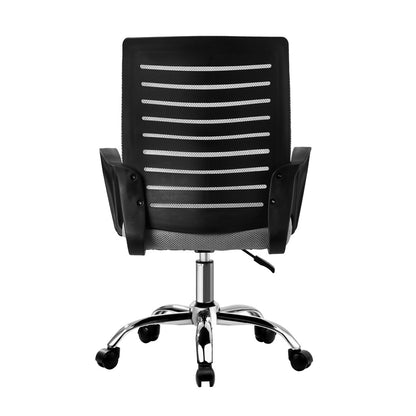 Black and Grey Mesh Office Chair with Breathable Backrest - Buy Online at Bargain Bay Australia