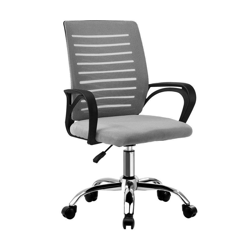 Black and Grey Mesh Office Chair with Breathable Backrest - Buy Online at Bargain Bay Australia