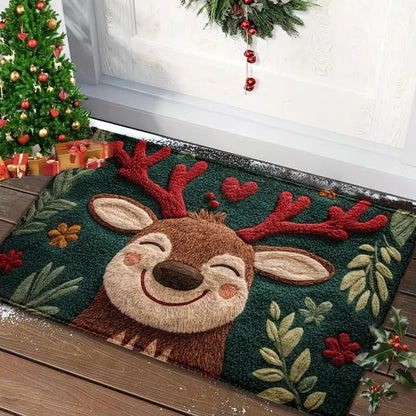 Cartoon Gingerbread Man Christmas Floor Mat – Non - Slip Kitchen & Entry Rug - Buy Online at Bargain Bay Australia