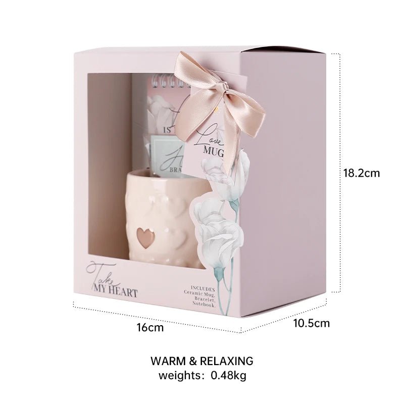 Ceramic Mug Gift Set – Mug, Bracelet & Notepad - Buy Online at Bargain Bay Australia