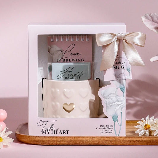 Ceramic Mug Gift Set – Mug, Bracelet & Notepad - Buy Online at Bargain Bay Australia