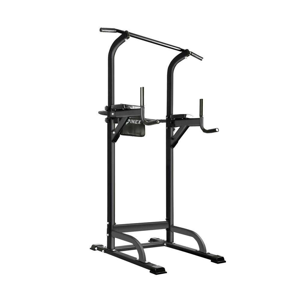 Chin Up Tower with Weight Bench for Push Up Pull Up and Knee Raise - Buy Online at Bargain Bay Australia