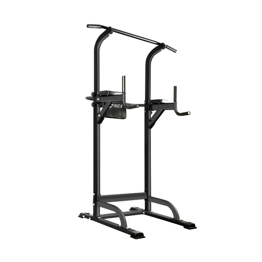 Chin Up Tower with Weight Bench for Push Up Pull Up and Knee Raise - Buy Online at Bargain Bay Australia