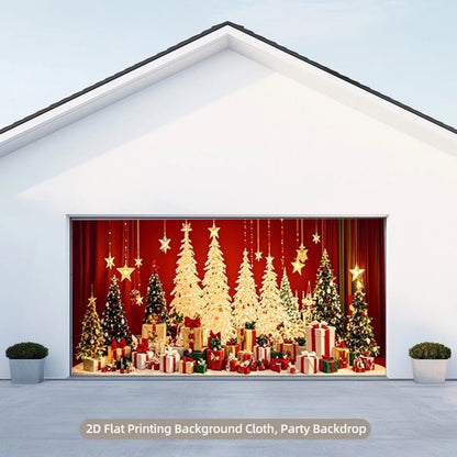 Christmas Light-Up Scene Decoration – Holiday Tree & Gift Display
