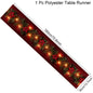Christmas Mantel Scarf Table Runner – Holiday Living Room Décor