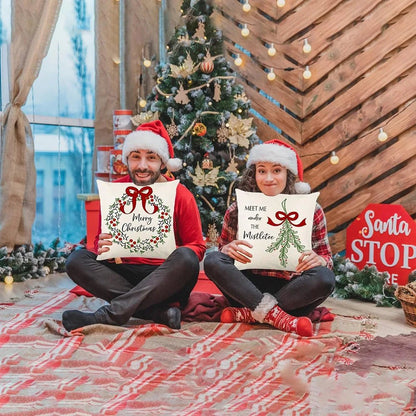 Christmas Pillow Covers – Merry Christmas & Holiday Quotes