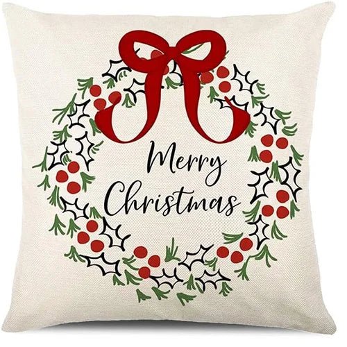 Christmas Pillow Covers – Merry Christmas & Holiday Quotes