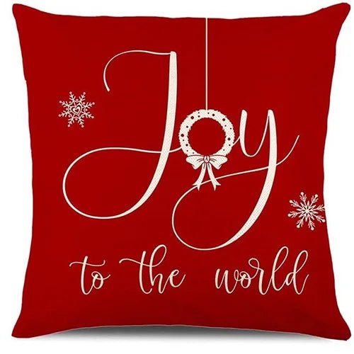Christmas Pillow Covers – Merry Christmas & Holiday Quotes
