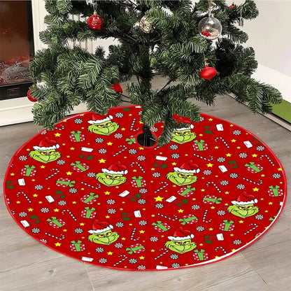 Christmas Tree Skirt – Festive Holiday Tree Decoration