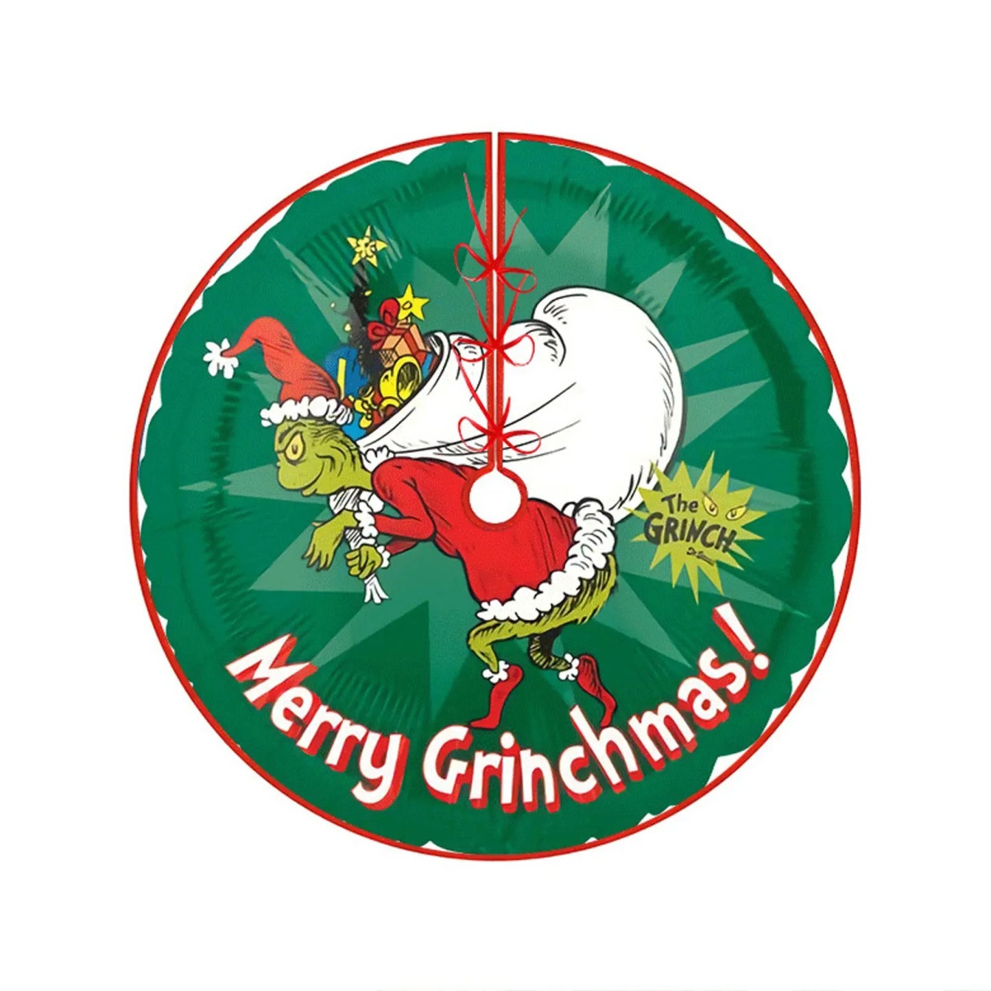 Christmas Tree Skirt – Festive Holiday Tree Decoration