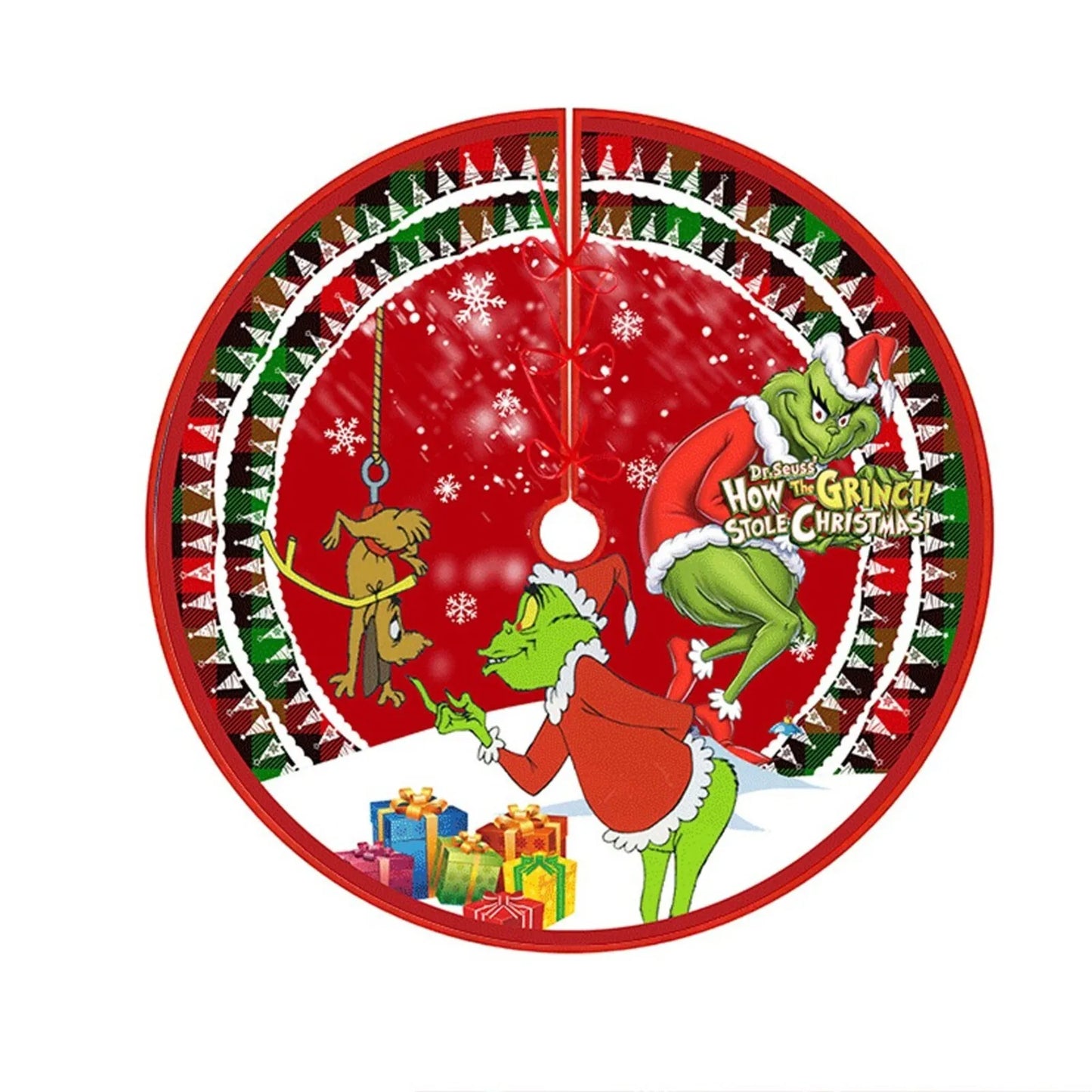 Christmas Tree Skirt – Festive Holiday Tree Decoration